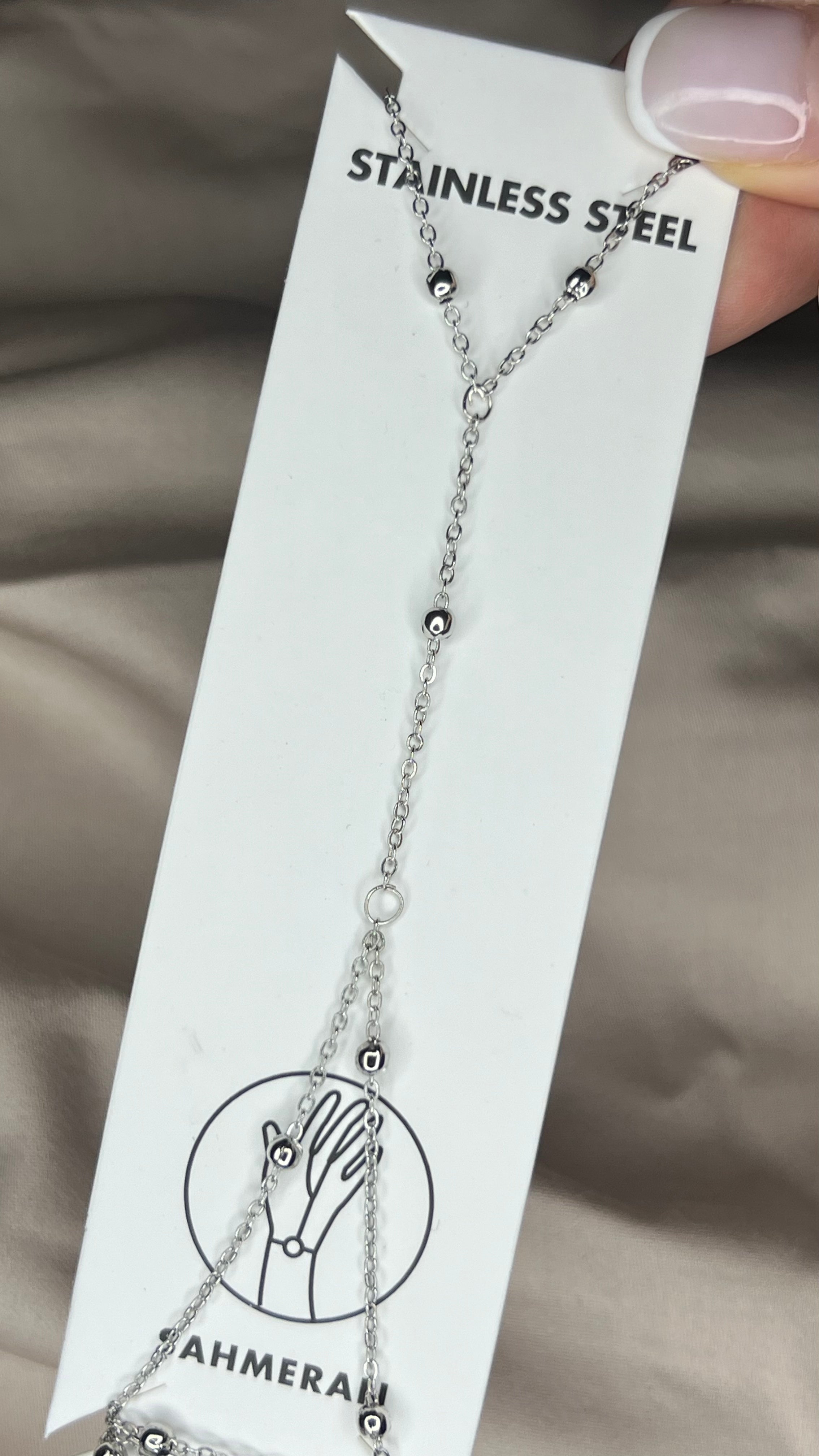 Kararmaz Gümüş İnce Zincir Şahmaran